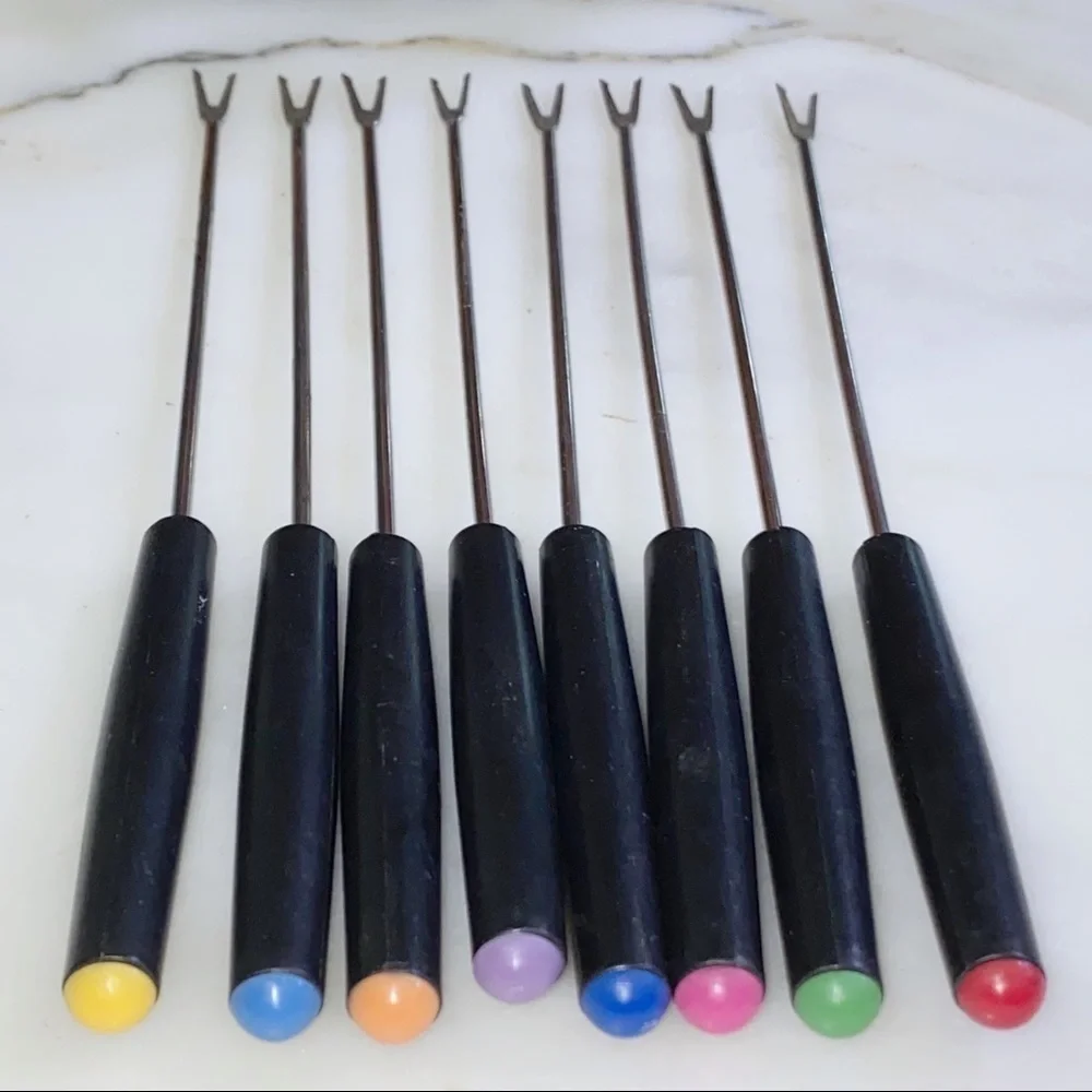 Vintage Fondue Forks (8)